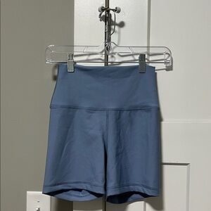 90 Degree By Reflex Women's Slate Blue Bike Shorts